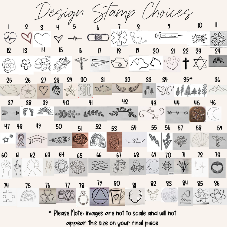 Custom Stethoscope Name Charm