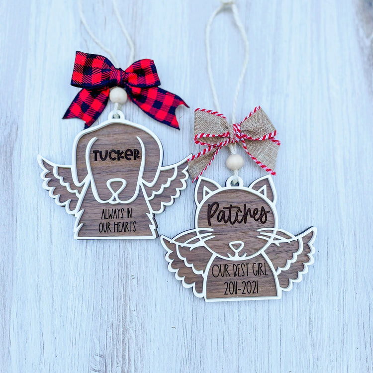 Dog Angel Ornament