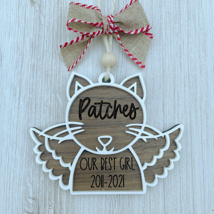 Dog Angel Ornament